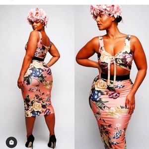 top and skirt only RUE107